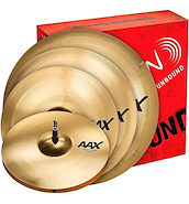 Set De Platillos Aax (14, 16, 18 Xplosion, 21 dry ride) SABIAN 2500587XB - $ 1.893.111