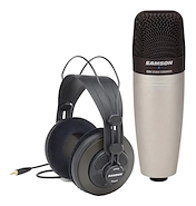 Pack  de Microf + Auricular, C01 Mic + CH 850 HEADPHONE SAMSON C01850