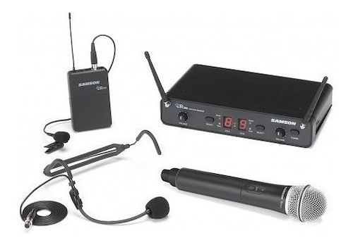 Sistema inalámbrico | Concert 288 | UHF Diversity | Mic Mano SAMSON C288ALLE-B - $ 998.550