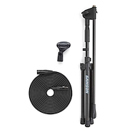 Soporte | para Microfono | Boom | Cable XLR+Pipeta | BK SAMSON MK10X