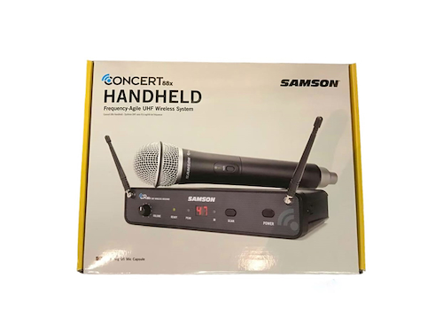 Sistema inalambrico | Concert 88x | UHF Diversity |Mano Q6 | SAMSON C88XHCL6E-K - $ 466.674