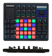 Controlador Midi/Usb, 25 Pads, 2 Ch Dj C/Crossfader, Plug & SAMSON CONSPIRACY