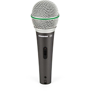 Microfono Dinamico Supercard, Prof Met, C/Corte, C/Cable Xlr SAMSON Q-6