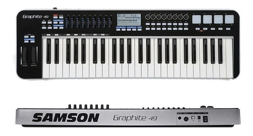 Teclado Controlador Midi/Usb, Graphite Line, 49T Std, Sens SAMSON KGR49 - $ 548.177