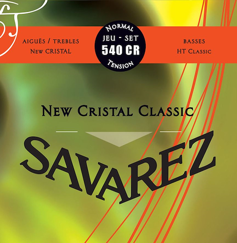 Encordado guitarra clásica SAVAREZ 540 CR NORMAL NEW CRISTAL-HT CLASSIC - $ 32.055