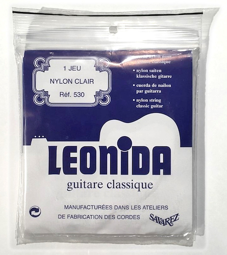 Encordado guitarra clasica LEONIDA SAVAREZ 530 - $ 15.568