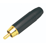 Conector | RCA | Macho |Metalico | profesional  | Contactos SEETRONIC MT380