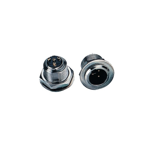 Conector | Mini XLR | 3 pines | (macho para chasis) SEETRONIC ST109 - $ 3.883