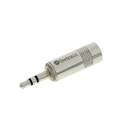 Conector | Mini plug 3.5mm | Stereo | Metalico | p/cable 2-6 SEETRONIC ST231L