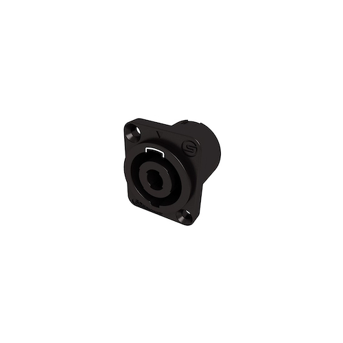 Conector | Speakon | 4 contactos | macho p/ chasis | Cuadrad SEETRONIC SL4MP - $ 3.384