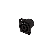 Conector | Speakon | 4 contactos | macho p/ chasis | Cuadrad SEETRONIC SL4MP