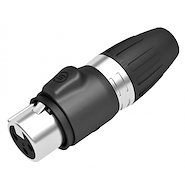 Conector | XLR-3 | Hembra  Cable Outdoor | IP65 Impermeable SEETRONIC SCWF3