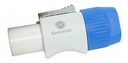 Conector Powercon A Cable C/ Traba (Blanca) SEETRONIC SAC3FCB