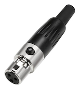 Conector | Mini XLR | 4 pines | (hembra para cable) SEETRONIC ST101