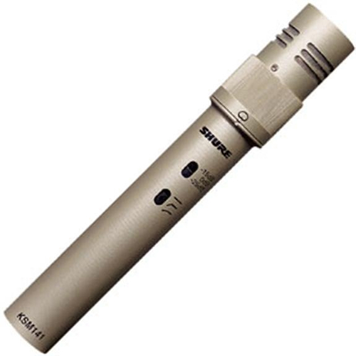 Microfono Condenser Card/Omni Est./Vivo P/Platos, Inst. Acu SHURE KSM141/SL - $ 956.946