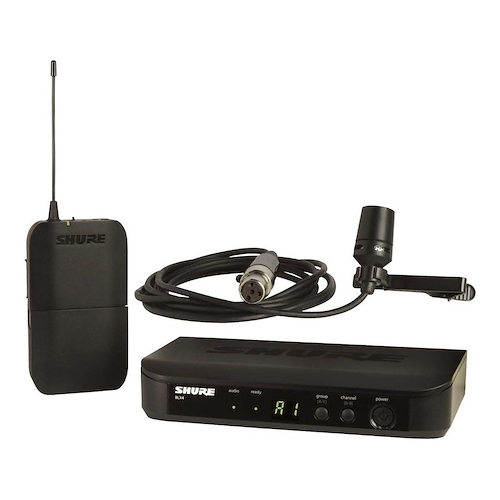 Sist Microf Inalambrico Corbatero (Recep +Transmisor Body) c SHURE BLX14AR/CVL-M5 - $ 749.456