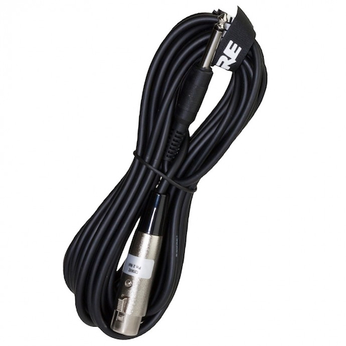 Cable | p/microfono Hi Flex® |  XLR/Plug 1/4 | 6 mts | Conec SHURE C20AHZ - $ 38.178