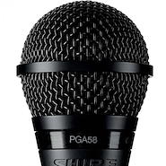 Microfono | Dinamico | Cardiode | p/Voces /Coros, 70Hz - 16k SHURE PGA58-QTR