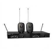 Sistema Inalambrico Digital Doble | de Bodypack x2 | UHF (47 SHURE SLXD14DAR-G58