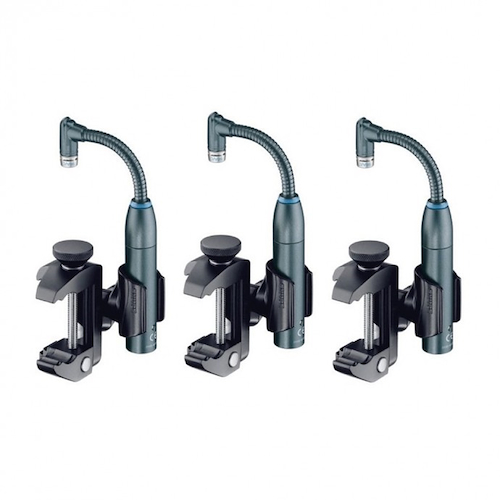 Beta 98 AMP/C Set x 3u | P/Bateria|cardioide| c/cuello de ga SHURE BETA98AMP/C-3PK - $ 1.933.489