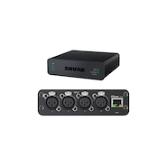 Interface | de red de audio | Conectores XLR | 4 IN de MIC/L SHURE ANI4IN-XLR