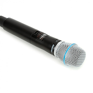 Microfono | Inalambrico de  Mano | UHF | (632-696 MHz) | Fre SHURE QLXD2/B87C-L50