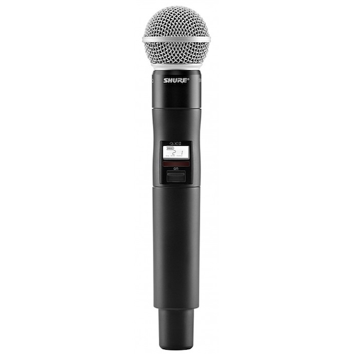 Microfono | Inalambrico de  Mano | UHF | (470-533 MHz) | Fre SHURE QLXD2/SM58-G50 - $ 1.070.559