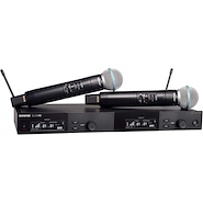 Sistema Inalambrico Digital Doble| de Mano c/ 2 x B58| UHF ( SHURE SLXD24DAR/B58-G58