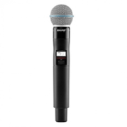 Microfono | Inalambrico de  Mano | UHF | (632-696 MHz) | Fre SHURE QLXD2/B58-L50