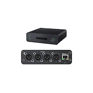 Interface | de red de audio | Conectores XLR | 4 OUT de MIC/ SHURE ANI4OUT-XLR