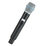 Microfono | Inalambrico de  Mano | UHF | (470-533 MHz) |Frec SHURE ULXD2/B87A-G50