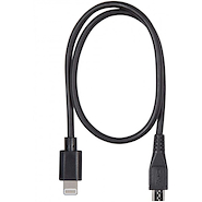 Cable | Lightning | a MicroUSB | (15 pulgadas / 38 cm) | par SHURE AMV-LTG15