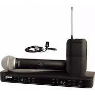 Sistema Inalambrico | Doble Combinado | Mano (PG58) + Corbat SHURE BLX1288AR/CVL-M15