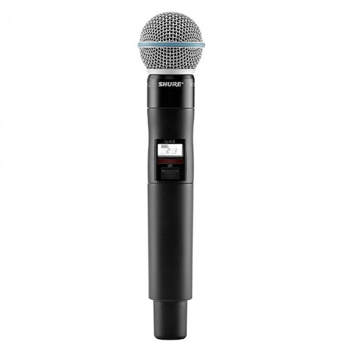 Microfono | Inalambrico de  Mano | UHF | (470-533 MHz) | Fre SHURE QLXD2/B58-G50 - $ 1.171.076