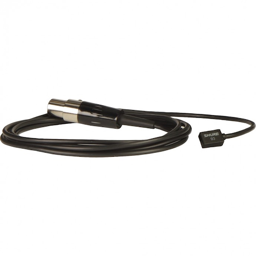 Microf Lavalier, P/S.Inalambrico, Omnidireccional, Condenser SHURE WL93 - $ 222.245