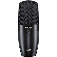 Microfono  |  Condenser  |  Cardioide  | XLR | Voz / Inst  | SHURE SM27-SC