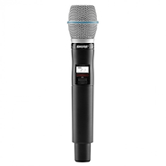 Microfono | Inalambrico de  Mano | UHF | (470-533 MHz) |Frec SHURE QLXD2/B87C-G50