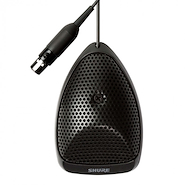 Microfono de Superficie Mini, Condenser, Cardiode, c/cable c SHURE MX391B/PC