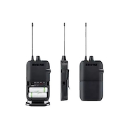 PSM300 | Recept Inal (BodyPack) Stereo, MixMode, 6hs c/2 pil SHURE P3RLB-G20