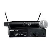 Sistema Inalambrico | de Mano | UHF (632-695 MHz) | Frec Var SHURE QLXD24AR/SM58-L50
