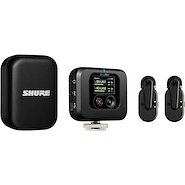 Sistema Inalámbrico Receptor + (2) Transmisores de solapa | SHURE MV-TWO-KIT-Z7