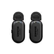 Transmisores Inalambricos (2) de Solapa | p/Celulares | Func SHURE MV-TWO-Z7