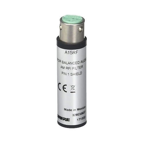 Atenuador en linea de RF | quita Interferencia de AM en cabl SHURE A15RF - $ 122.004