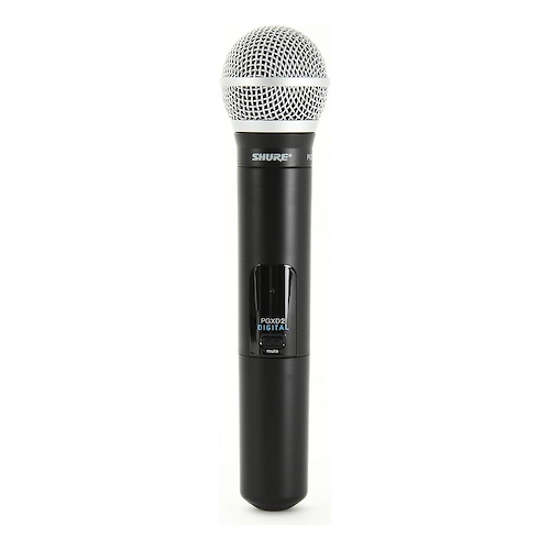 Transmisor de mano serie PGXD | c/PG58 intercambiable SHURE PGXD2/PG58-X8 - $ 408.341
