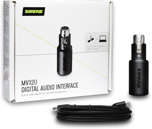 Interfaz de Audio Digital SHURE MVX2U - $ 354.200