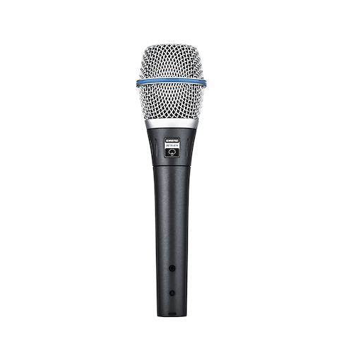 Microfono Condenser Supercard de mano p/ voces SHURE BETA87A - $ 626.812