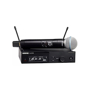 Sistema Inalambrico simple| de Mano | UHF (470-514 MHz) | Fr SHURE SLXD24AR/B58-G58