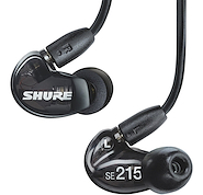 Auricular Intraural, Profesional, , 22 Hz a 17,5 kHz, 107 db SHURE SE215-K