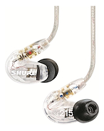 Auricular Intraural, Profesional, , 22 Hz A 17,5 Khz, 107 Db SHURE SE215-CL - $ 199.785