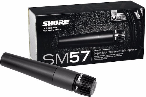 Microfono Dinam. Cardioide ideal p/ instrumento SHURE SM57-LC - $ 224.227 -  Musica Mia - Instrumentos musicales